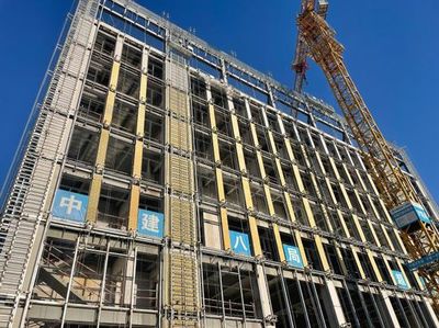 美丽“滨城”攻坚一线 | 国家合成生物技术创新中心核心研发基地项目主体完工